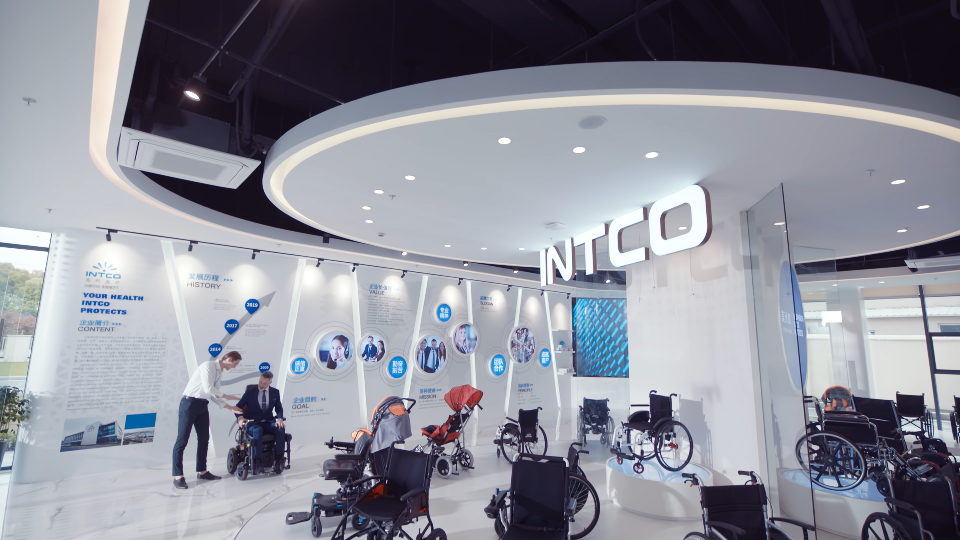 江苏letou乐投医疗展厅