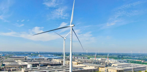 安徽letou乐投医疗用品有限公司自发自用风电项目成功并网发电